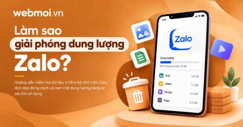 Làm sao giải phóng dung lượng Zalo?