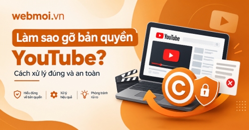 Làm sao gỡ bản quyền YouTube?