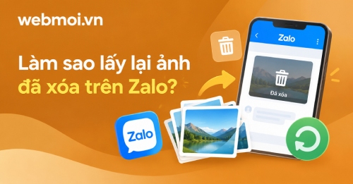 Làm sao lấy lại ảnh đã xóa trên Zalo?