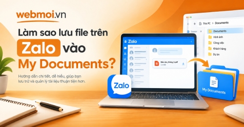 Làm sao lưu file trên Zalo vào My Documents? Làm sao lưu file trên Zalo vào My Documents?
