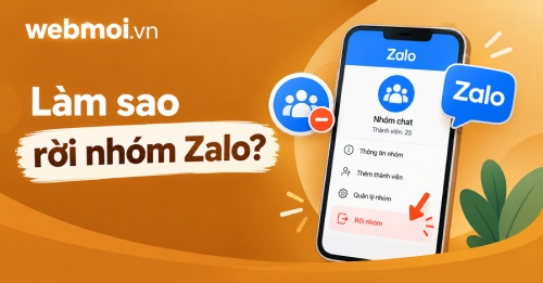 Làm sao rời nhóm Zalo? Làm sao rời nhóm Zalo?