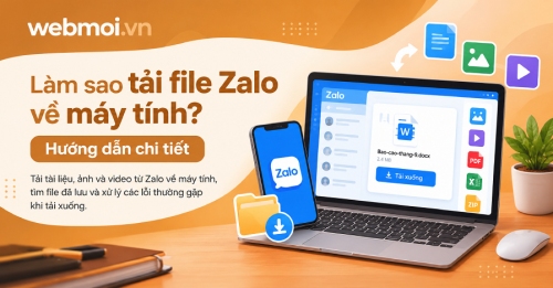 Làm sao tải file Zalo về máy tính? Làm sao tải file Zalo về máy tính?