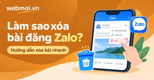 Làm sao xóa bài đăng Zalo?