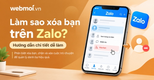 Làm sao xóa bạn trên Zalo?