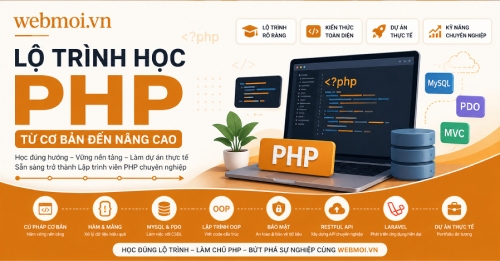 Lộ trình học PHP từ cơ bản đến nâng cao