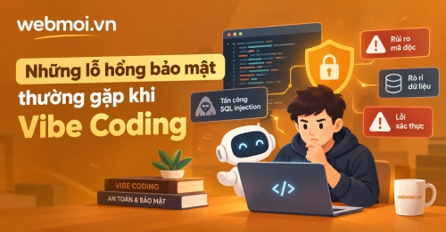 Những lỗ hổng bảo mật thường gặp khi Vibe Coding Những lỗ hổng bảo mật thường gặp khi Vibe Coding