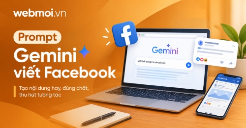 Prompt Gemini viết Facebook