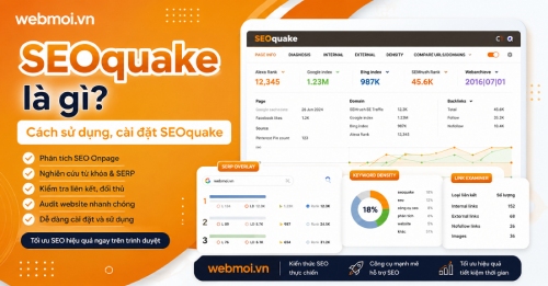 SEOquake là gì? Cách sử dụng, cài đặt SEOquake SEOquake là gì? Cách sử dụng, cài đặt SEOquake