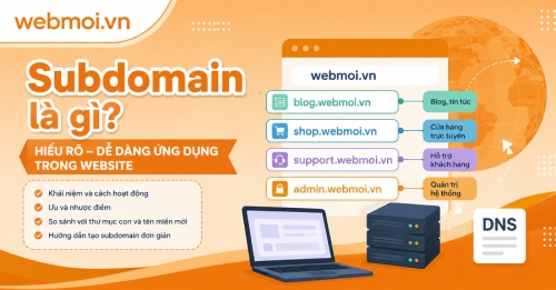 Subdomain là gì?