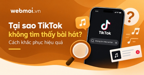 Tại sao TikTok không tìm thấy bài hát? Tại sao TikTok không tìm thấy bài hát?