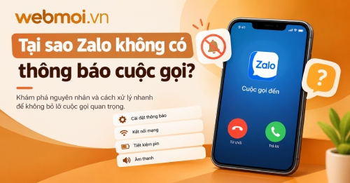 Tại sao Zalo không có thông báo cuộc gọi? Tại sao Zalo không có thông báo cuộc gọi?