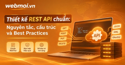 Thiết kế REST API chuẩn: Nguyên tắc, cấu trúc và Best Practices Thiết kế REST API chuẩn: Nguyên tắc, cấu trúc và Best Practices