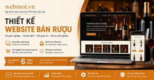 Thiết kế website Bán Rượu Thiết kế website Bán Rượu