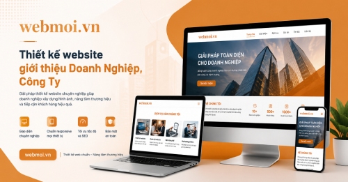 Thiết kế website giới thiệu Doanh Nghiệp, Công Ty