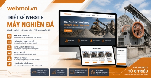 Thiết kế website máy nghiền đá Thiết kế website máy nghiền đá