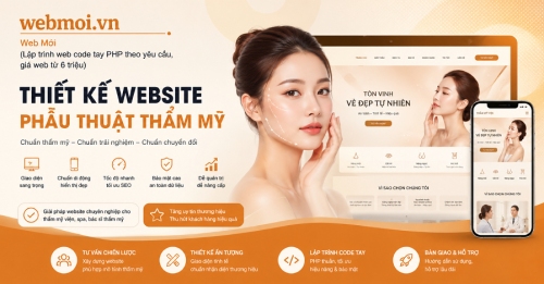 Thiết kế website Phẫu thuật thẩm mỹ Thiết kế website Phẫu thuật thẩm mỹ