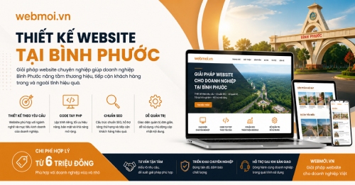 Thiết kế website tại Bình Phước