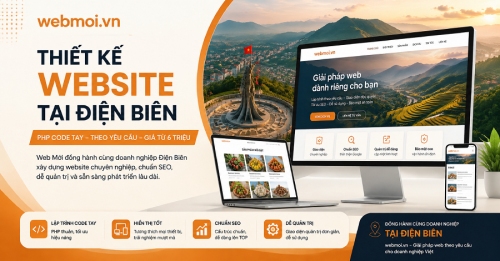 Thiết kế website tại Điện Biên