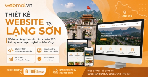 Thiết kế website tại Lạng Sơn Thiết kế website tại Lạng Sơn