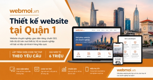 Thiết kế website tại Quận 1 Thiết kế website tại Quận 1