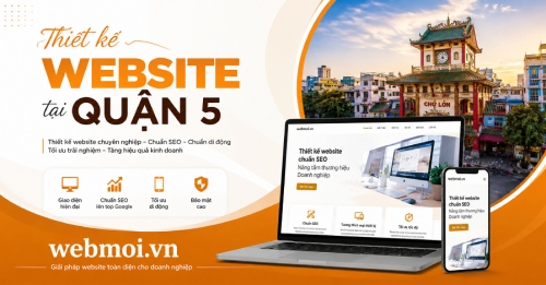 Thiết kế website tại Quận 5 Thiết kế website tại Quận 5