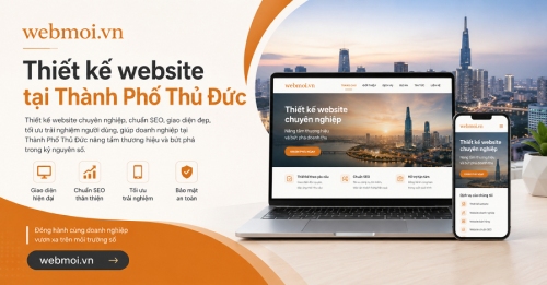 Thiết kế website tại Thành Phố Thủ Đức