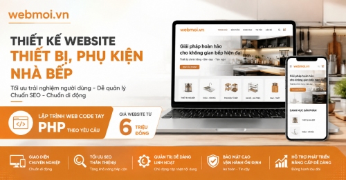 Thiết kế website Thiết bị, phụ kiện nhà bếp Thiết kế website Thiết bị, phụ kiện nhà bếp