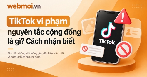 TikTok vi phạm nguyên tắc cộng đồng là gì? TikTok vi phạm nguyên tắc cộng đồng là gì?
