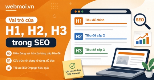 Vai trò của H1, H2, H3 trong SEO Vai trò của H1, H2, H3 trong SEO