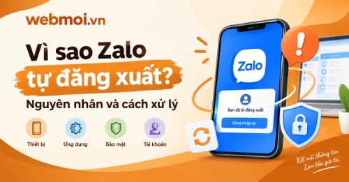 Vì sao Zalo tự đăng xuất? Vì sao Zalo tự đăng xuất?