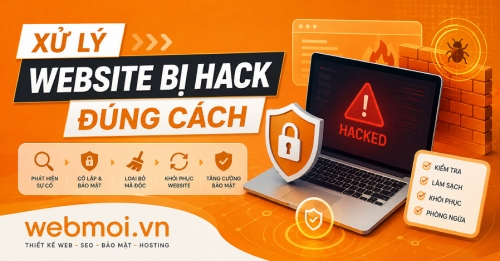 Xử Lý Website Bị Hack Đúng Cách Xử Lý Website Bị Hack Đúng Cách