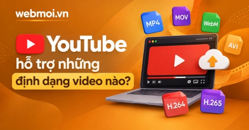 YouTube hỗ trợ những định dạng video nào?