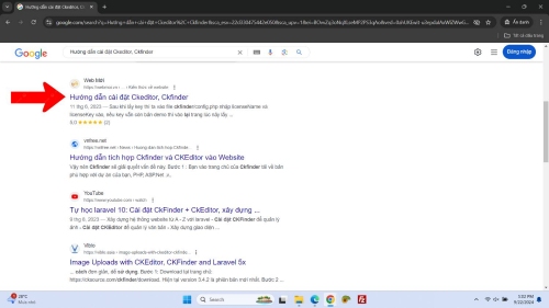 Kết quả từ tìm kiếm tự nhiên