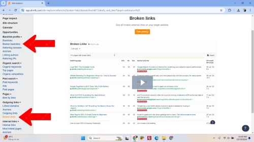Kiểm tra Broken Link trên Ahref Kiểm tra Broken Link trên Ahref
