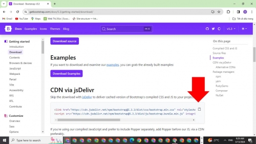Thêm Bootstrap qua CDN Thêm Bootstrap qua CDN