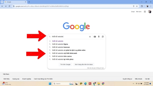 Tìm Long-tail keyword trên thanh tìm kiếm của Google Tìm Long-tail keyword trên thanh tìm kiếm của Google