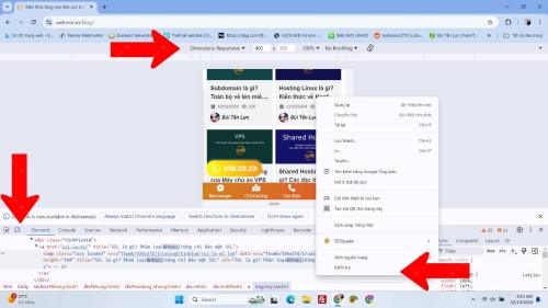 Toggle device toolbar của chrome Toggle device toolbar của chrome