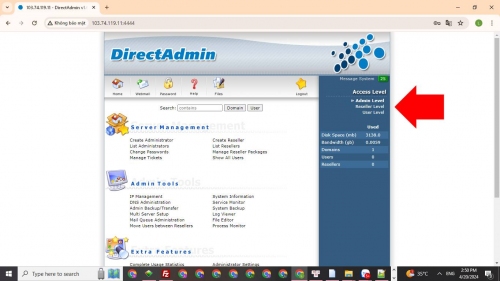 Ưu điểm của DirectAdmin