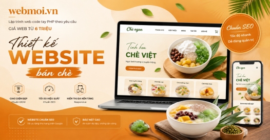 Thiết kế website Bán chè