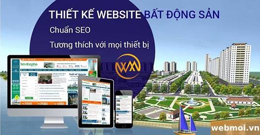 Thiết kế website Bất động sản