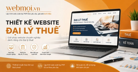 Thiết kế website Đại lý thuế