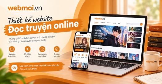 Thiết kế website Đọc truyện online