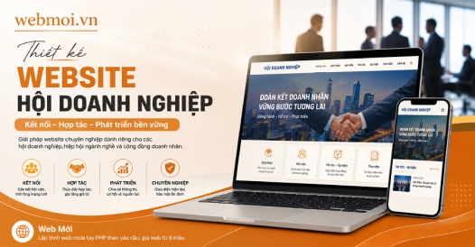Thiết kế website Hội doanh nghiệp