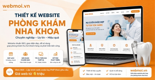 Thiết kế website Phòng Khám Nha khoa