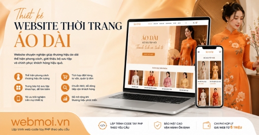 Thiết kế website Áo dài