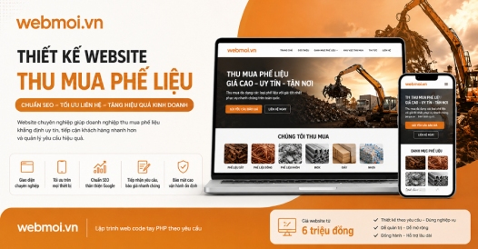 Thiết kế website Thu mua phế liệu