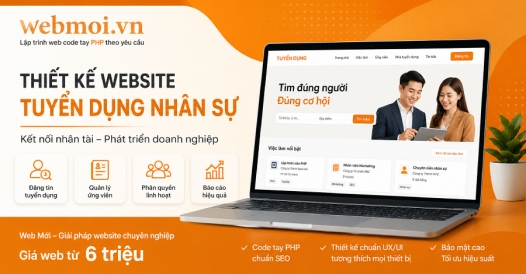 Thiết kế website Tuyển dụng nhân sự