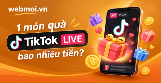 1 món quà TikTok LIVE bao nhiêu tiền?
