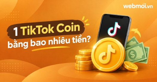 1 TikTok Coin bằng bao nhiêu tiền?