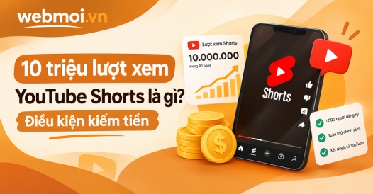 10 triệu lượt xem YouTube Shorts là gì?